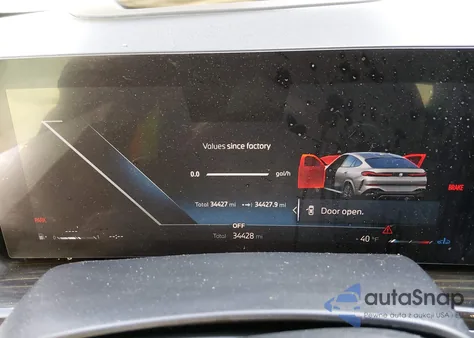 2025 BMW X6 xDrive40I from USA, damaged, VIN 5UX33EX07S9X50533